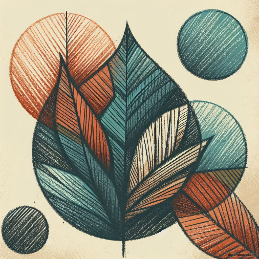 60 Leaf Texture Drawing Ideas