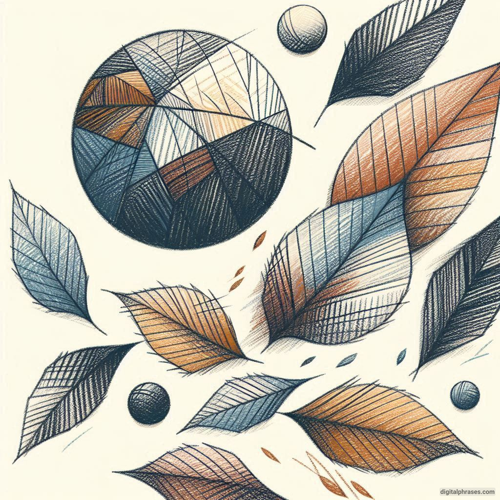 60 Leaf Texture Drawing Ideas