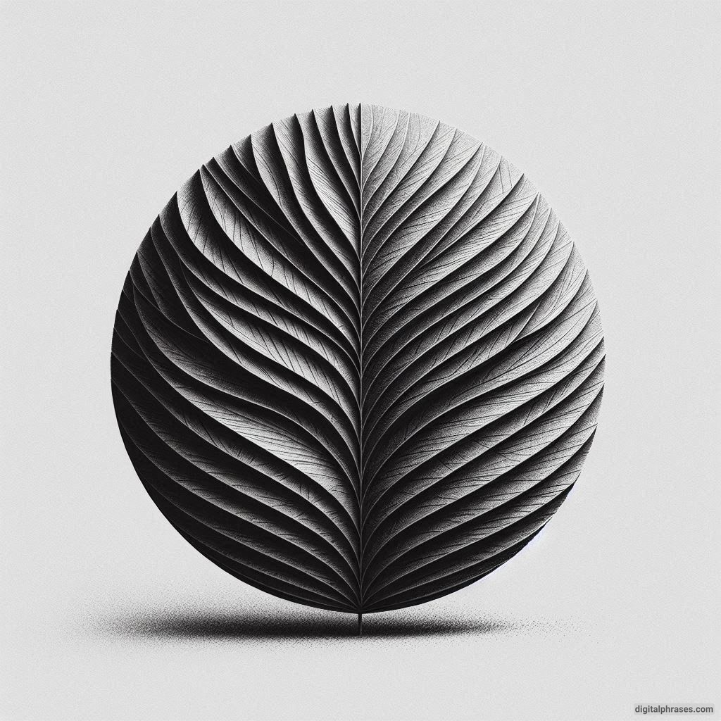 60 Leaf Texture Drawing Ideas