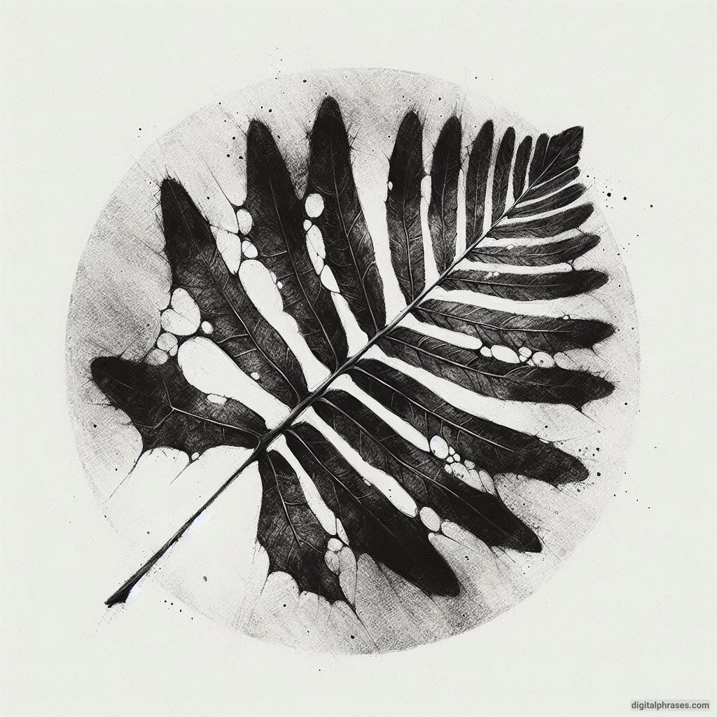 60 Leaf Texture Drawing Ideas