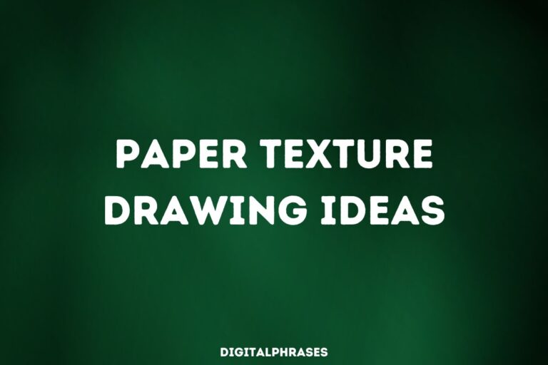 40 Paper Texture Drawing Ideas (Includes Crumpled Paper, Old Paper, Tissue Paper and Drawing Paper)