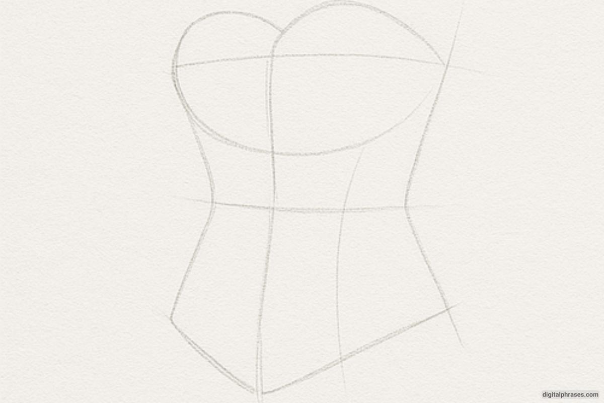 How To Draw a Corset How To Draw a Corset
