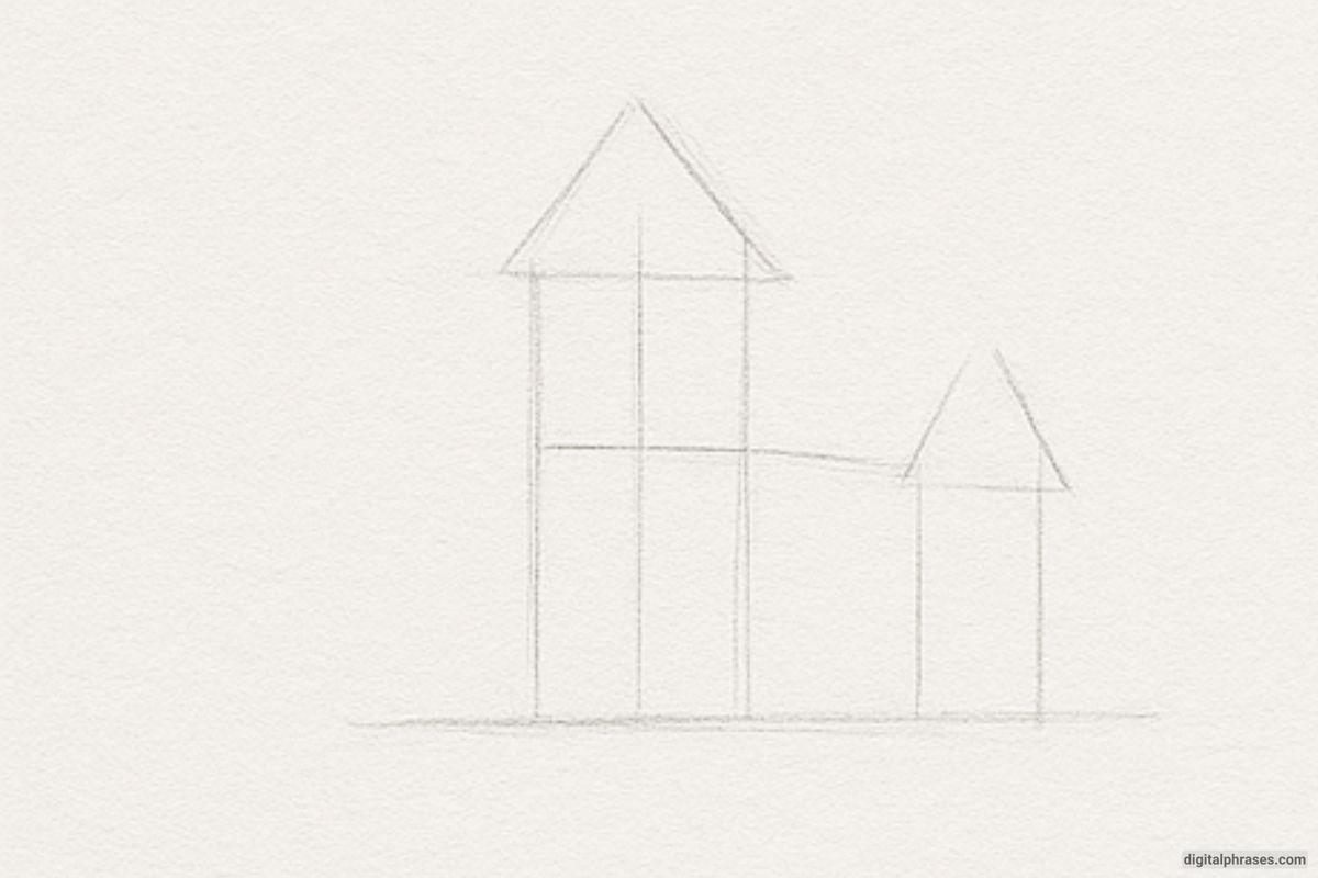How To Draw a Haunted House How To Draw a Haunted House