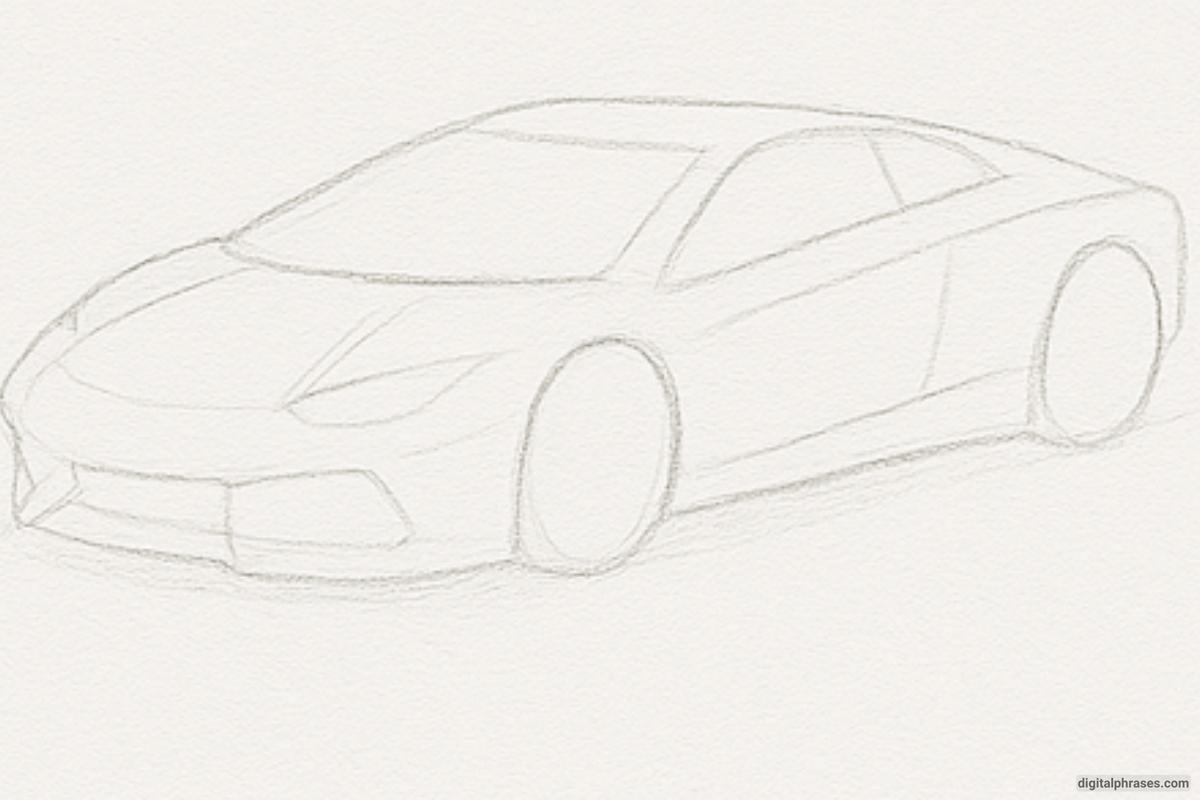 How To Draw a Lamborghini Aventador How To Draw a Lamborghini Aventador