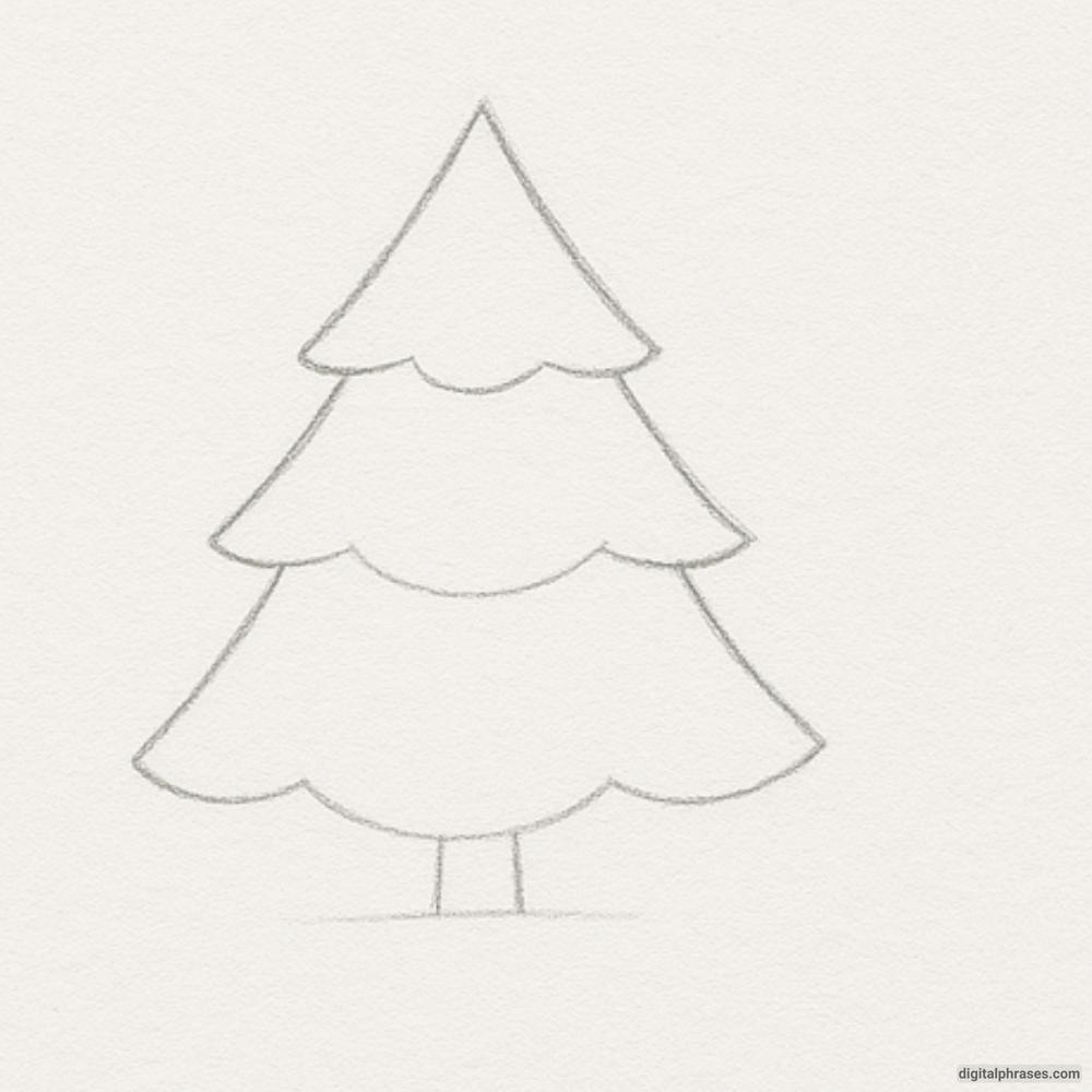 How To Draw a Christmas Tree How To Draw a Christmas Tree