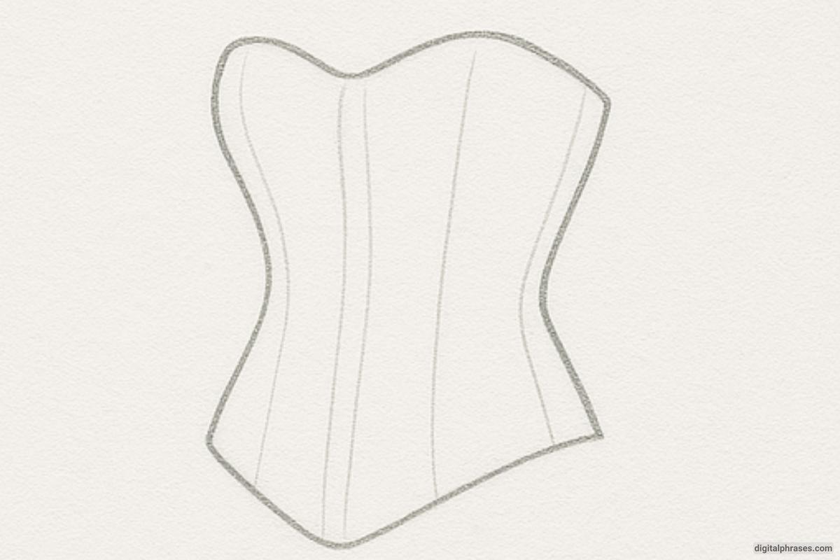 How To Draw a Corset How To Draw a Corset