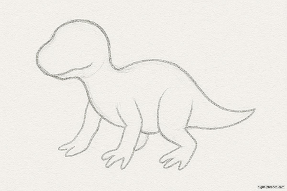 How To Draw a Dinosaur How To Draw a Dinosaur