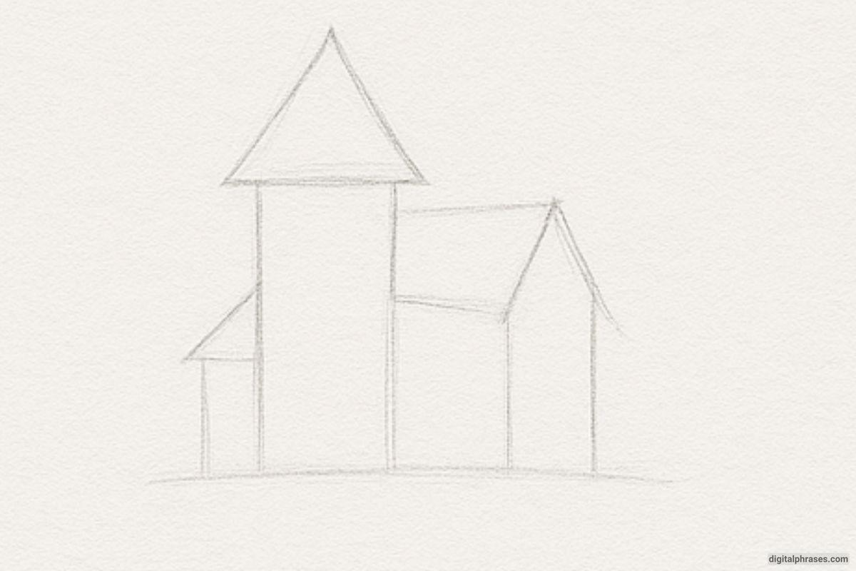 How To Draw a Haunted House How To Draw a Haunted House