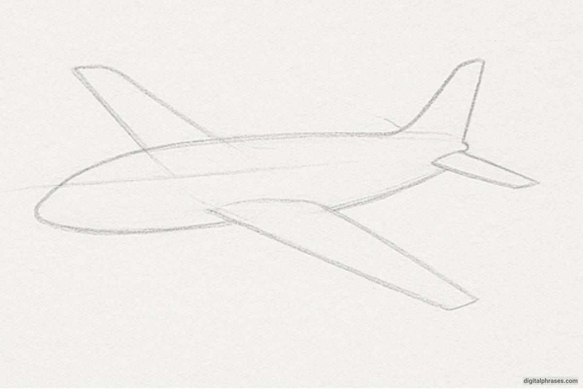 How To Draw an Airplane How To Draw an Airplane