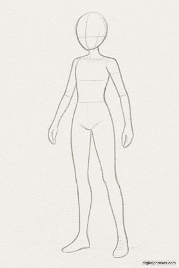 How To Draw an Anime Body How To Draw an Anime Body