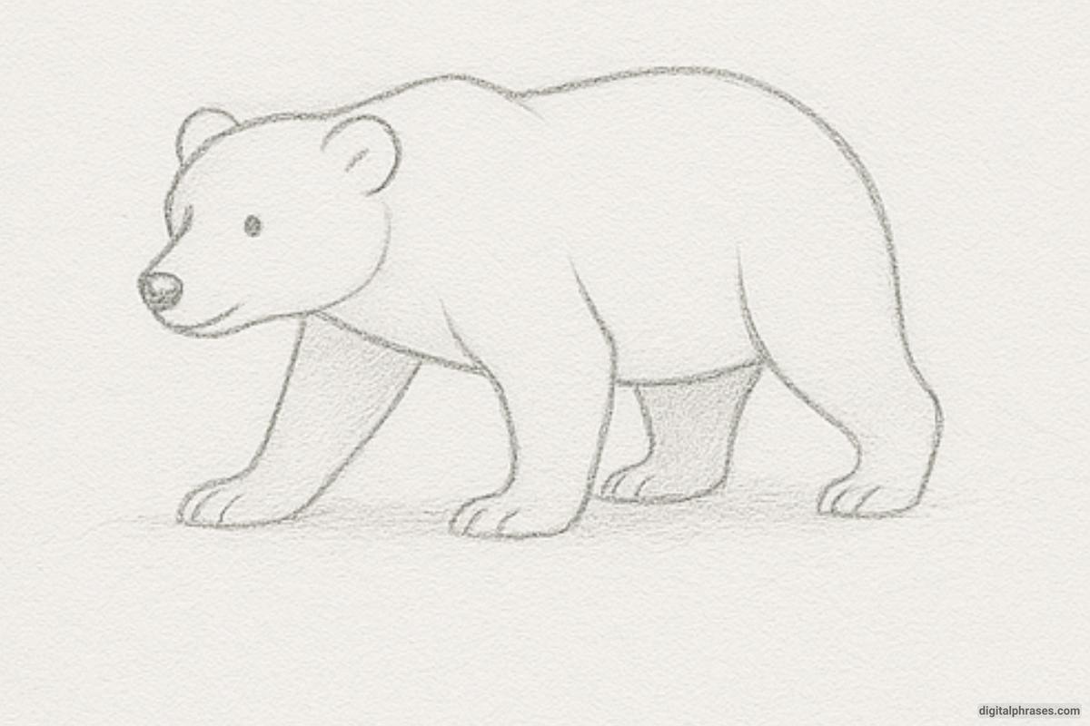 How To Draw a Bear How To Draw a Bear