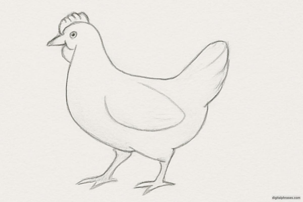 How To Draw a Chicken How To Draw a Chicken