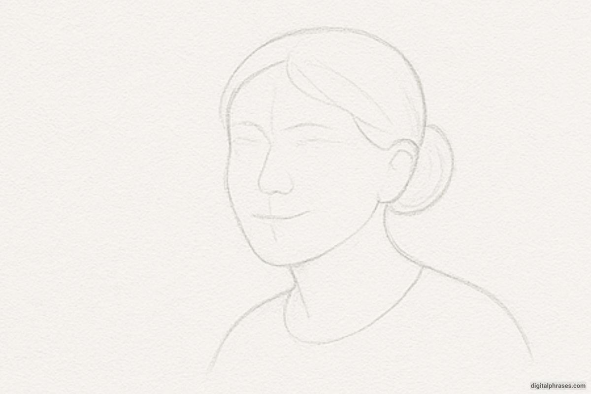 How to Draw an Old Lady How to Draw an Old Lady