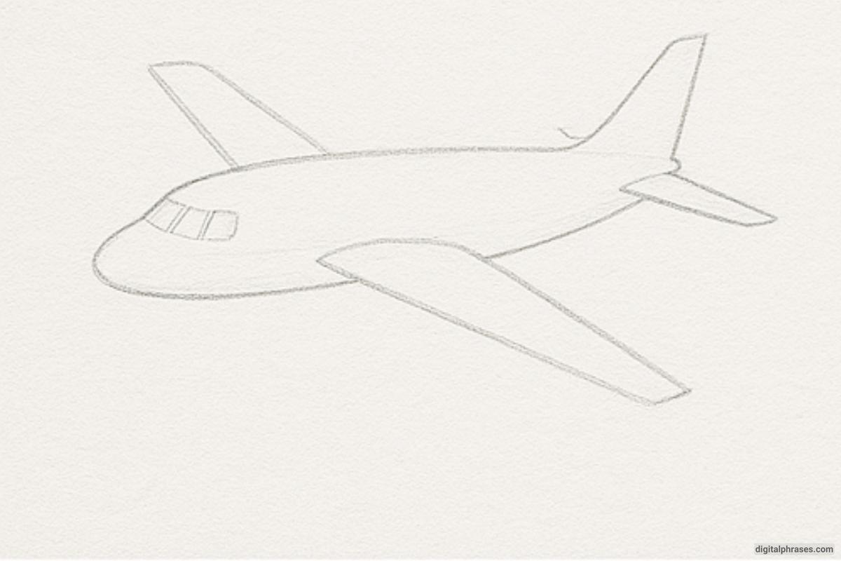 How To Draw an Airplane How To Draw an Airplane