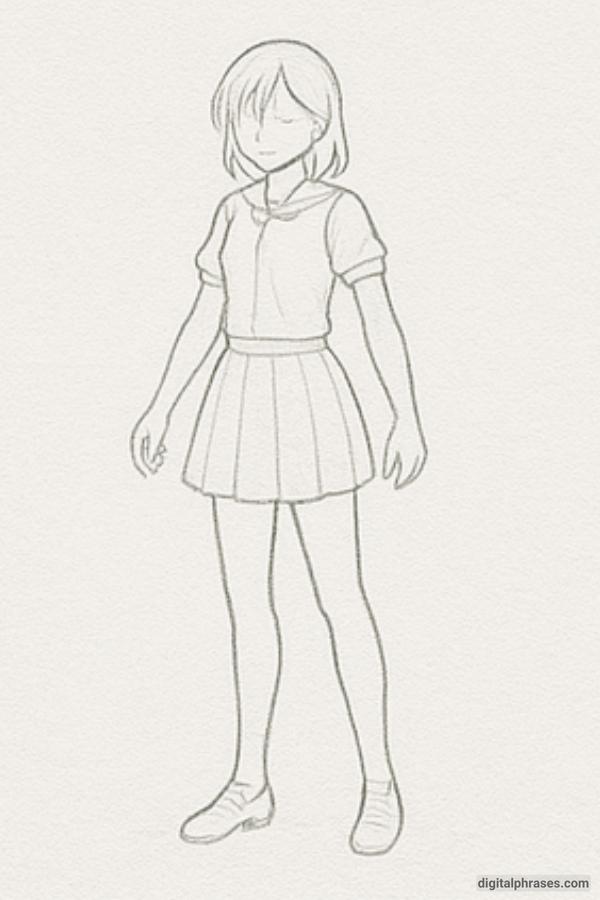 How To Draw an Anime Body How To Draw an Anime Body
