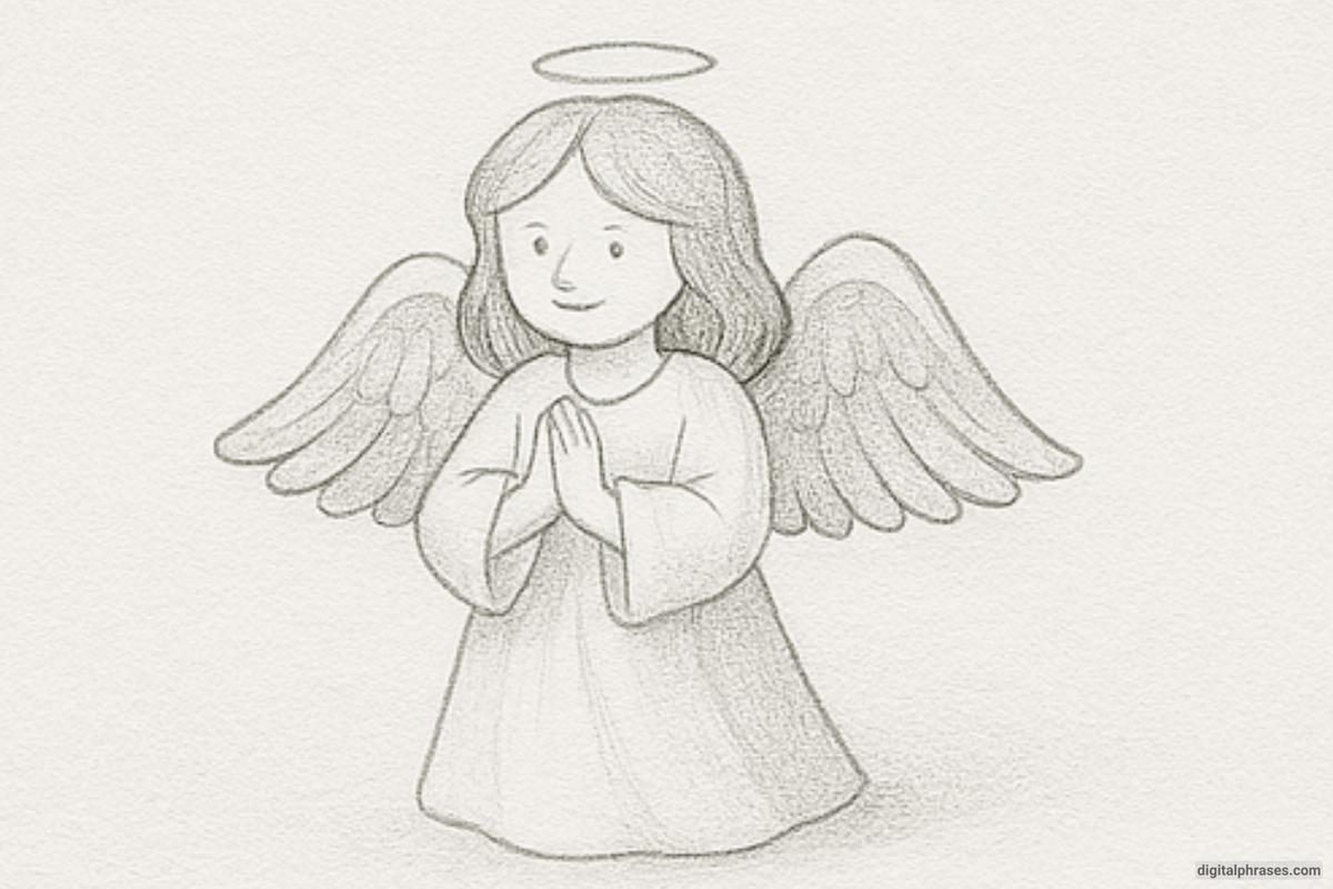 How To Draw an Angel How To Draw an Angel