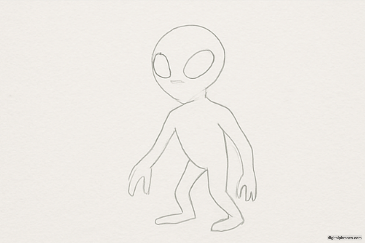 How To Draw an Alien How To Draw an Alien