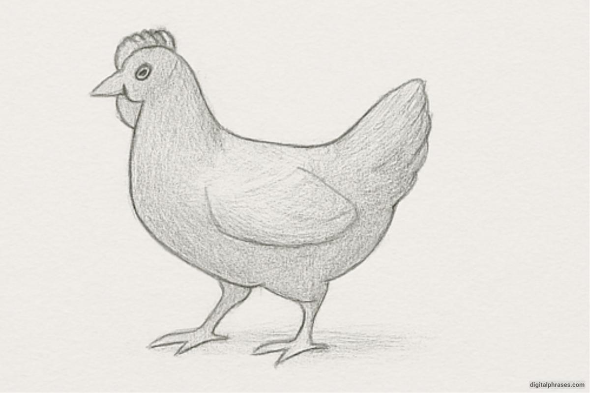How To Draw a Chicken How To Draw a Chicken