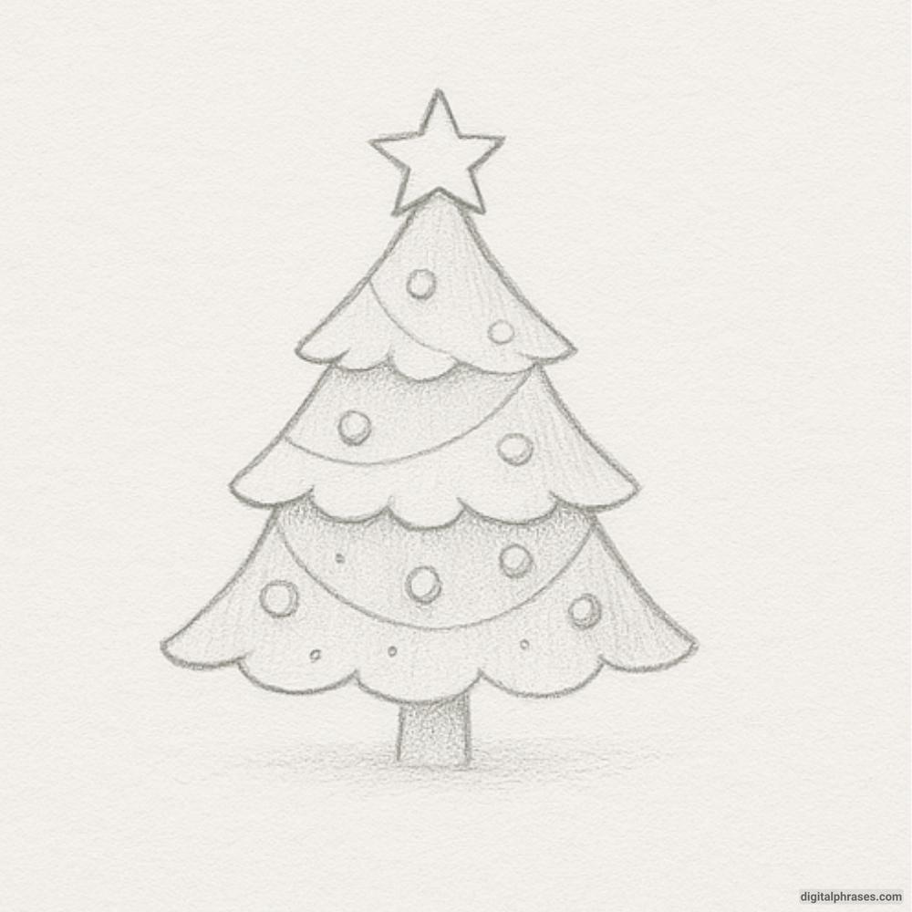 How To Draw a Christmas Tree How To Draw a Christmas Tree