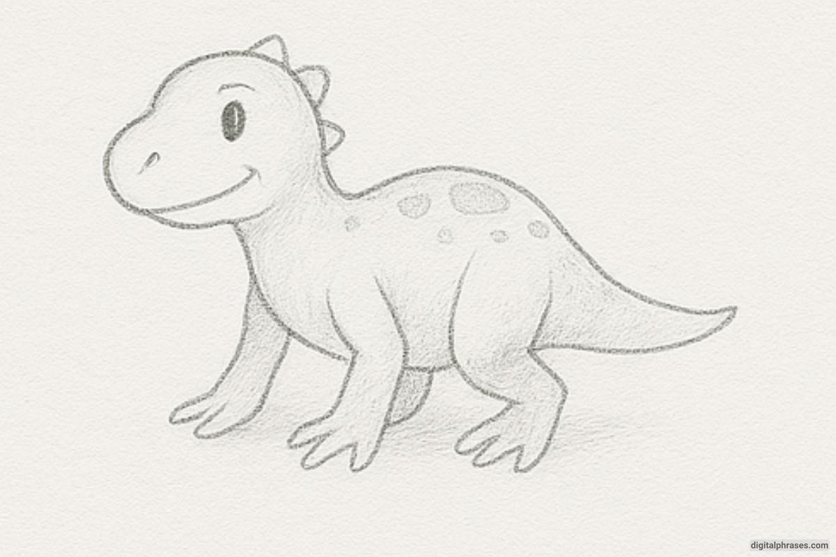 How To Draw a Dinosaur How To Draw a Dinosaur