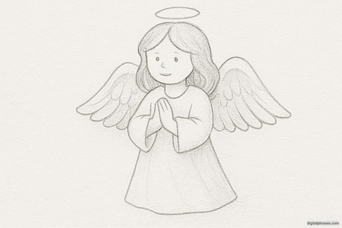 How To Draw an Angel How To Draw an Angel