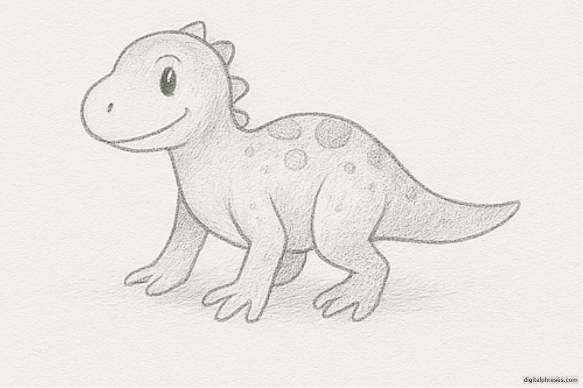 How To Draw a Dinosaur How To Draw a Dinosaur