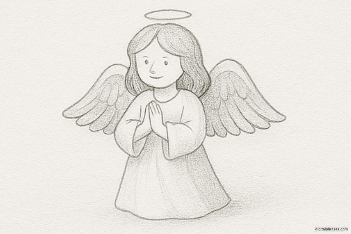 How To Draw an Angel How To Draw an Angel