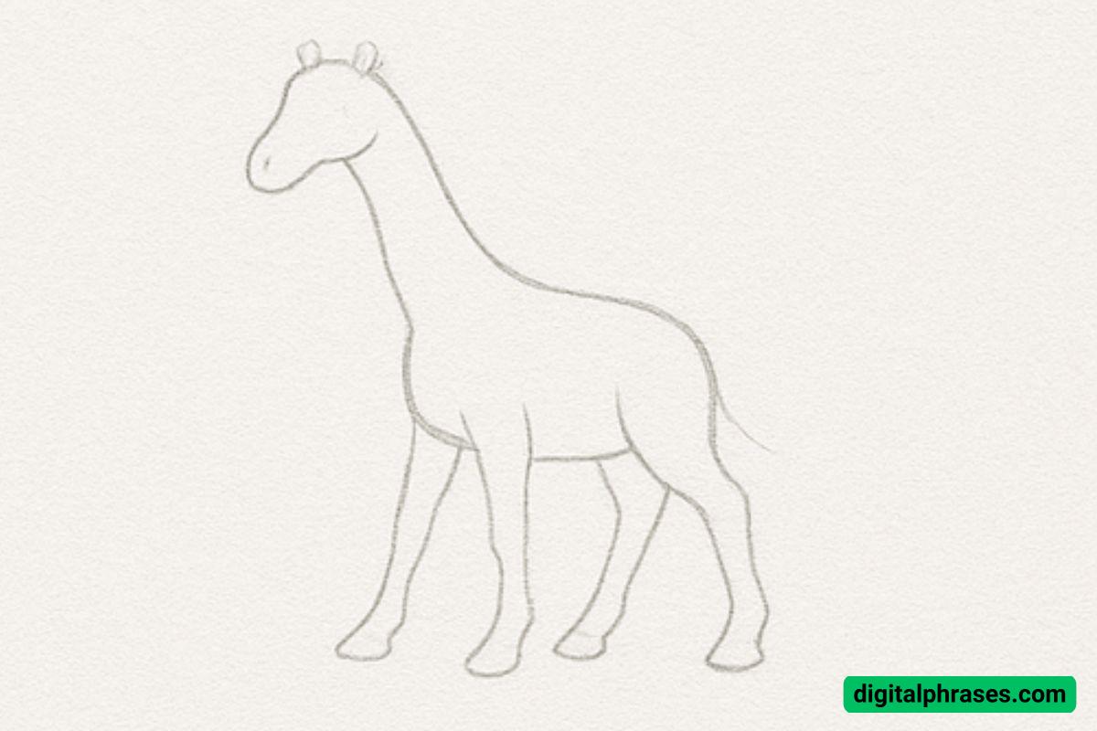 How To Draw a Giraffe How To Draw a Giraffe