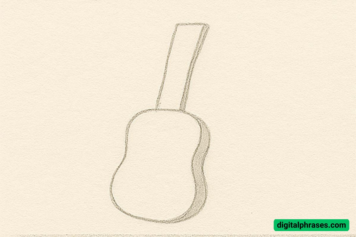 How To Draw a Guitar How To Draw a Guitar