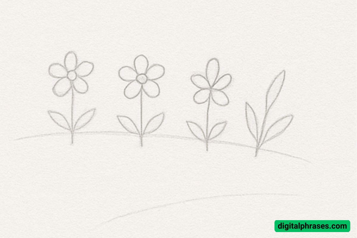 How To Draw a Garden How To Draw a Garden