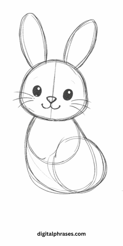 How To Draw an Easter Bunny