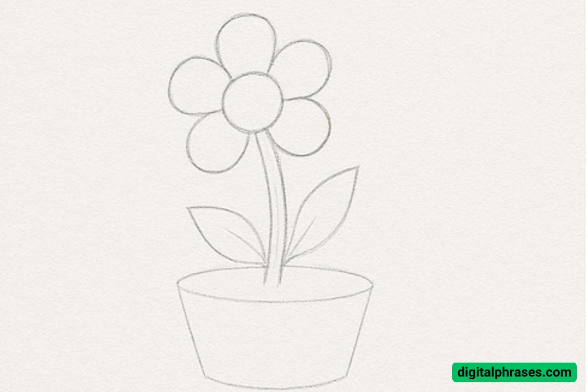 How To Draw a Flower How To Draw a Flower
