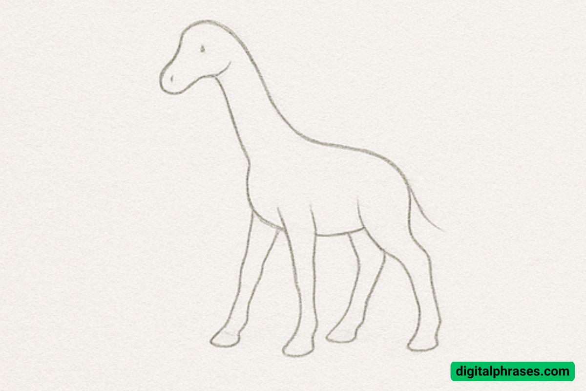 How To Draw a Giraffe How To Draw a Giraffe