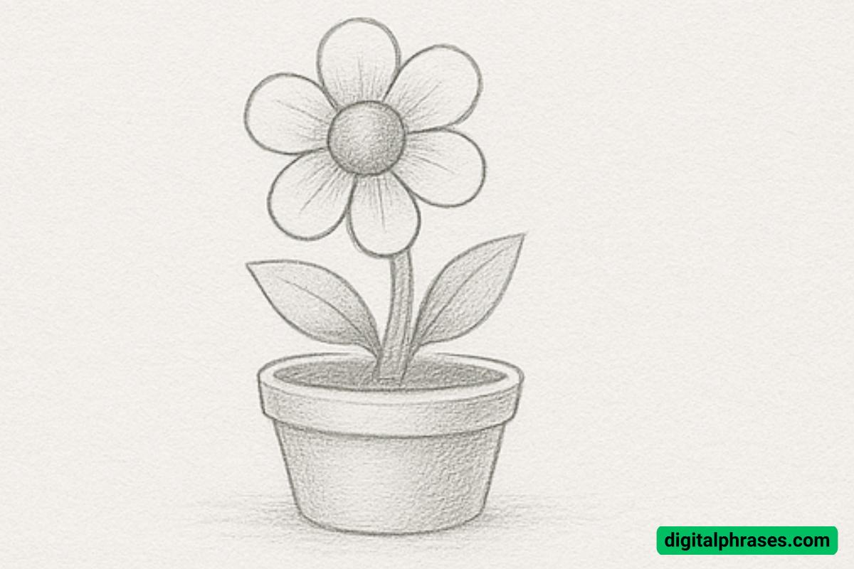 How To Draw a Flower How To Draw a Flower