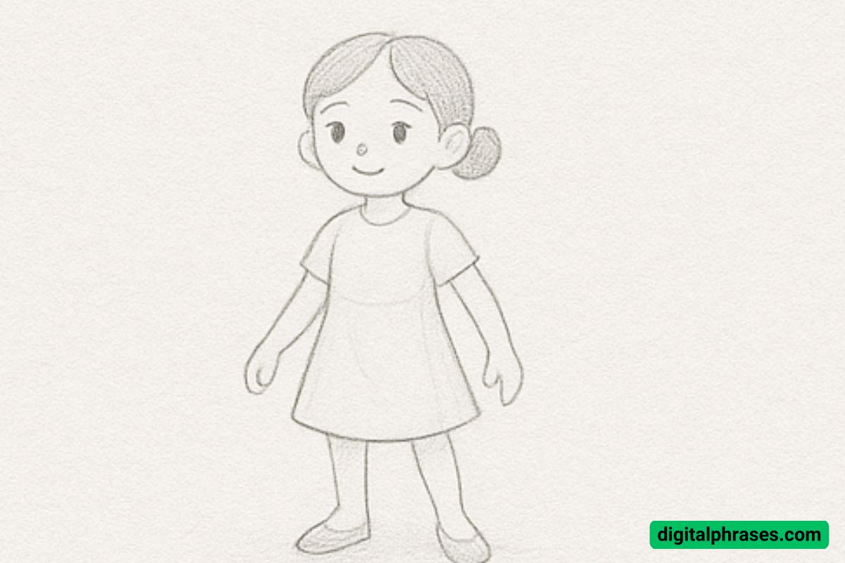 How To Draw a Young Girl How To Draw a Young Girl
