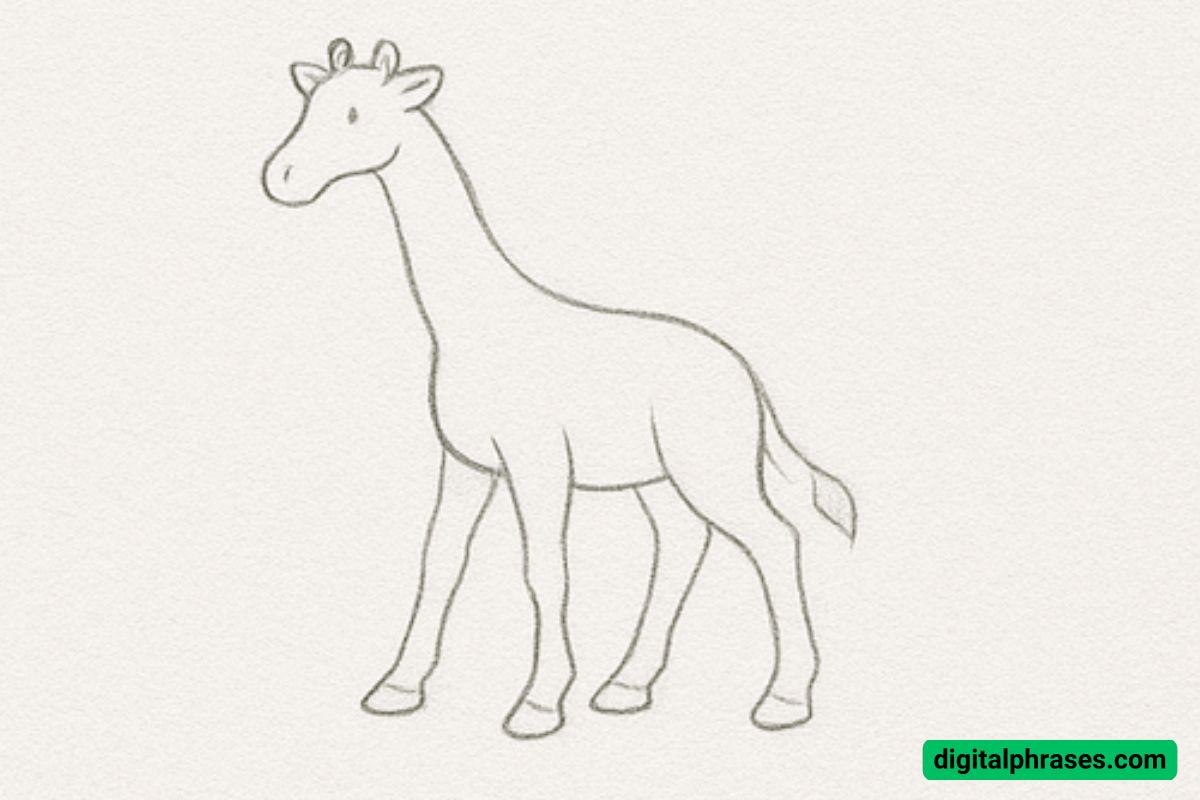 How To Draw a Giraffe How To Draw a Giraffe