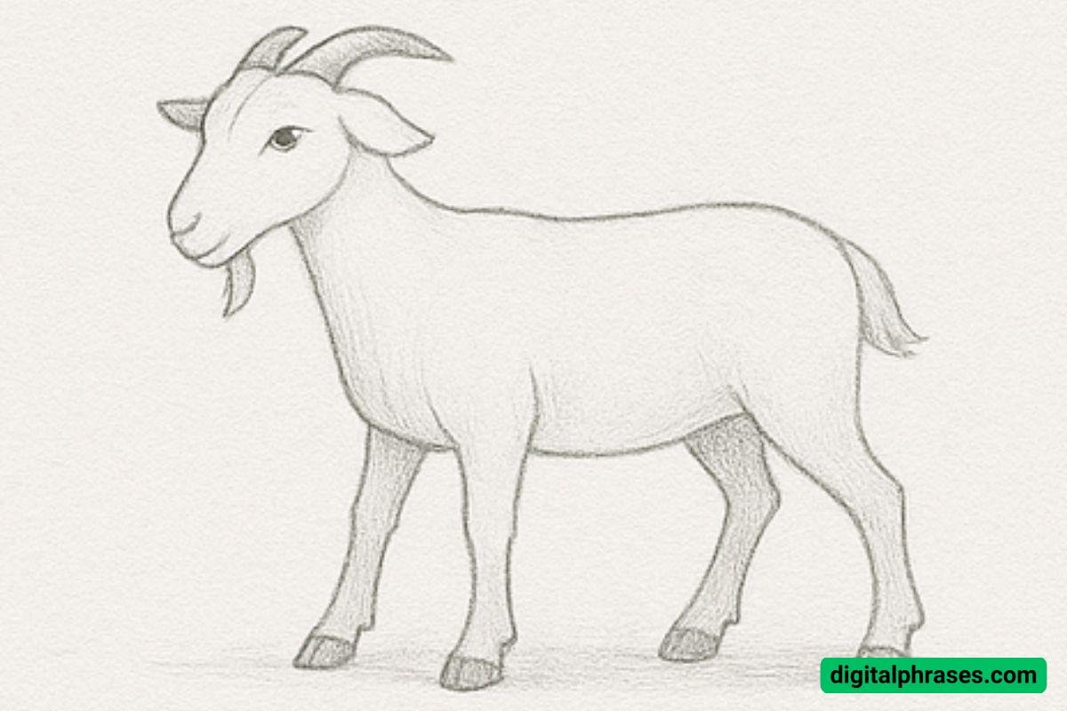 How To Draw a Goat How To Draw a Goat