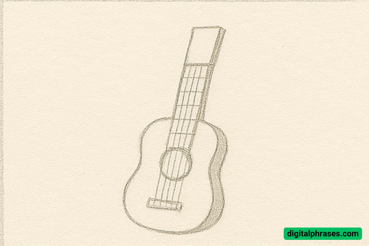 How To Draw a Guitar How To Draw a Guitar