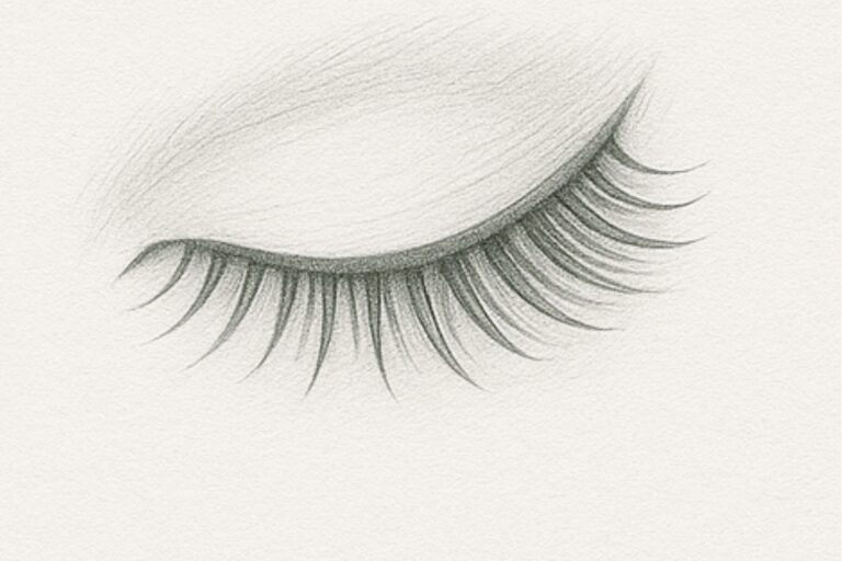 How To Draw Eyelashes