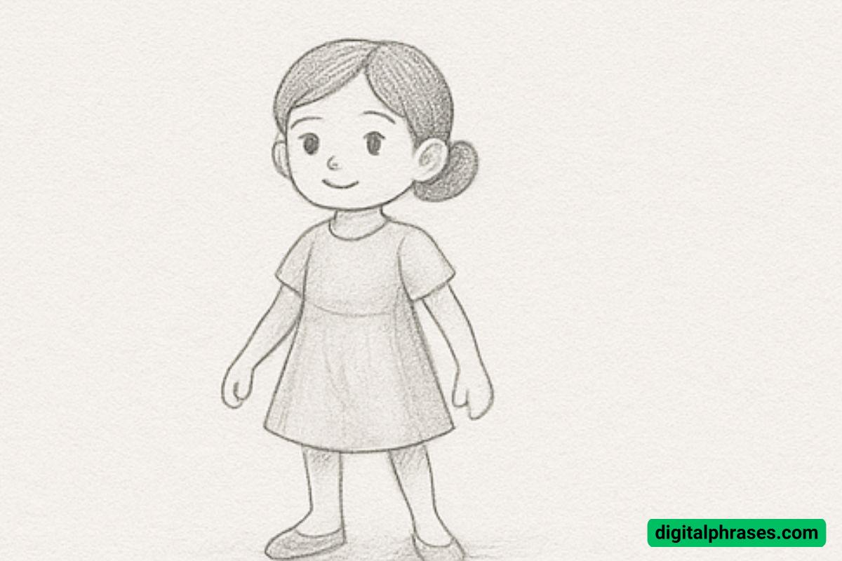 How To Draw a Young Girl How To Draw a Young Girl