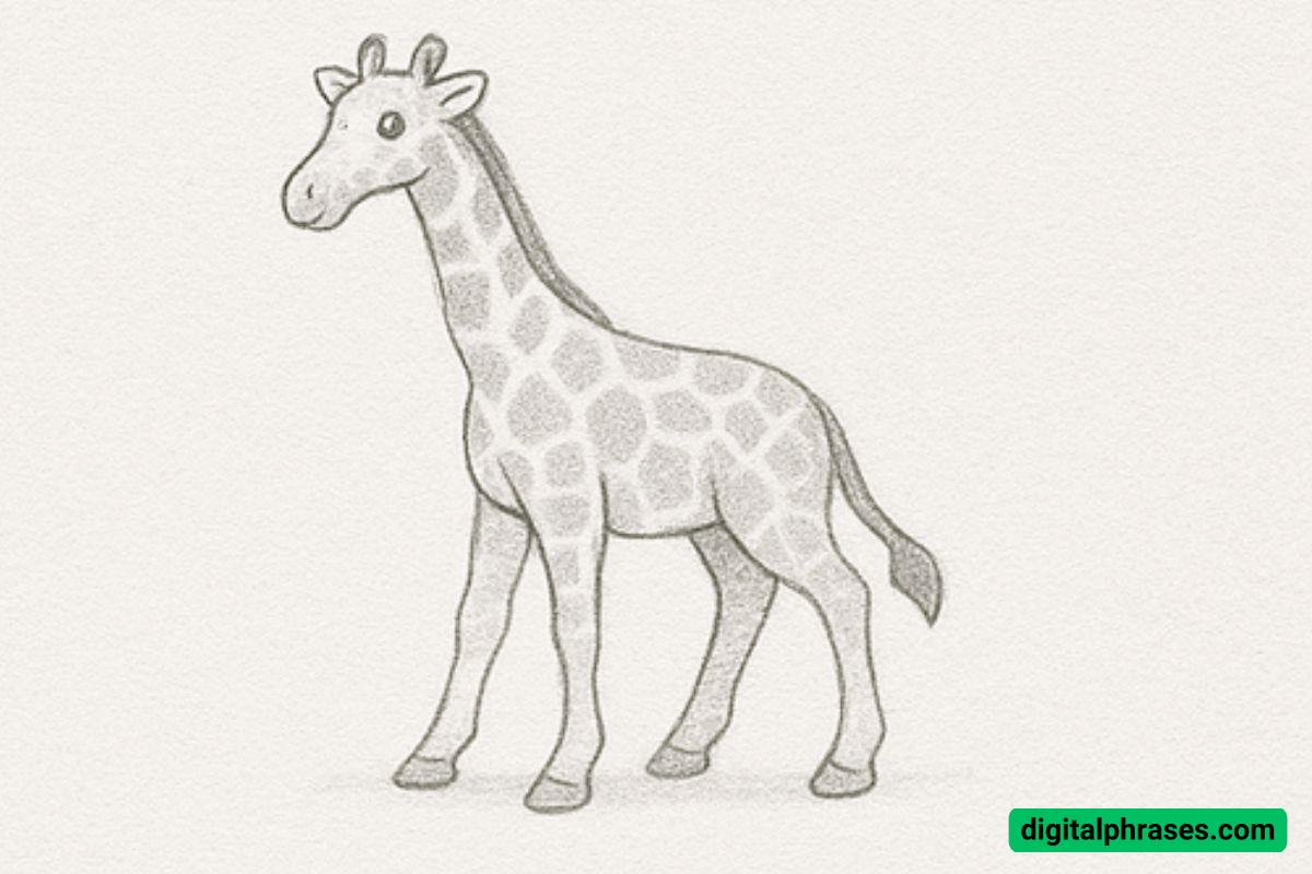 How To Draw a Giraffe How To Draw a Giraffe