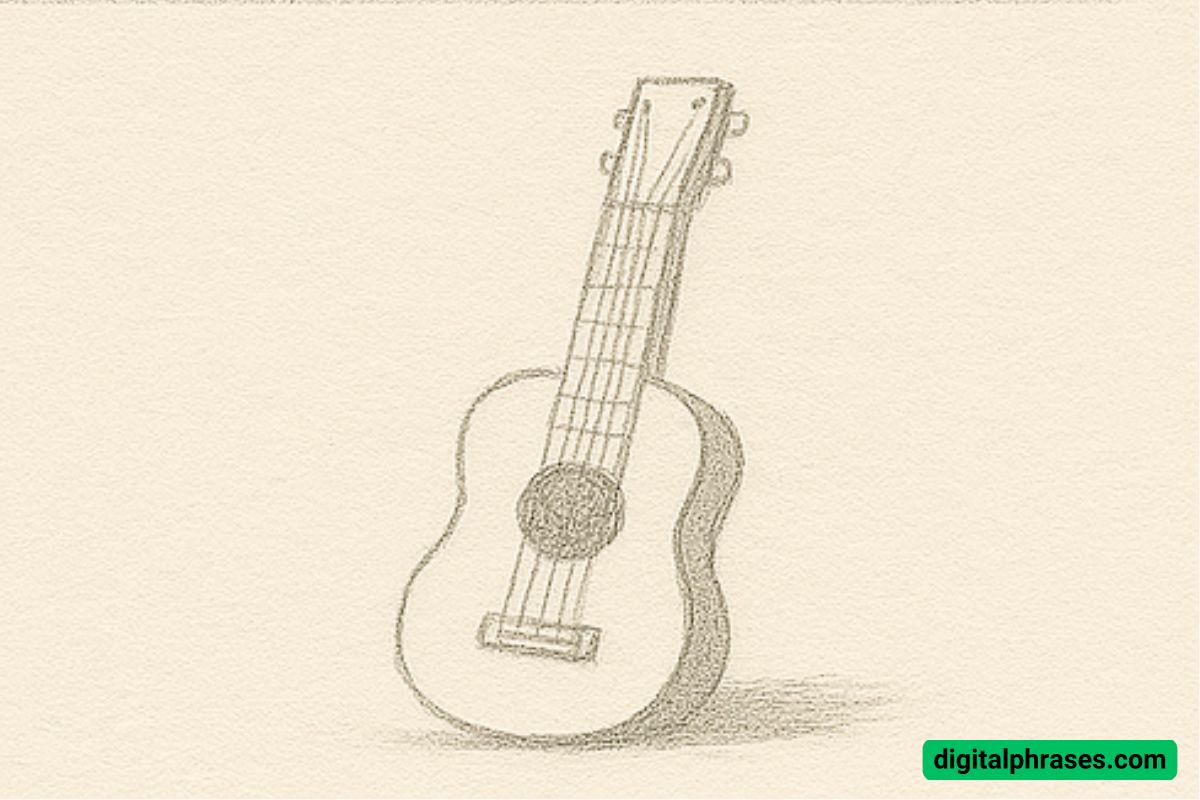 How To Draw a Guitar How To Draw a Guitar