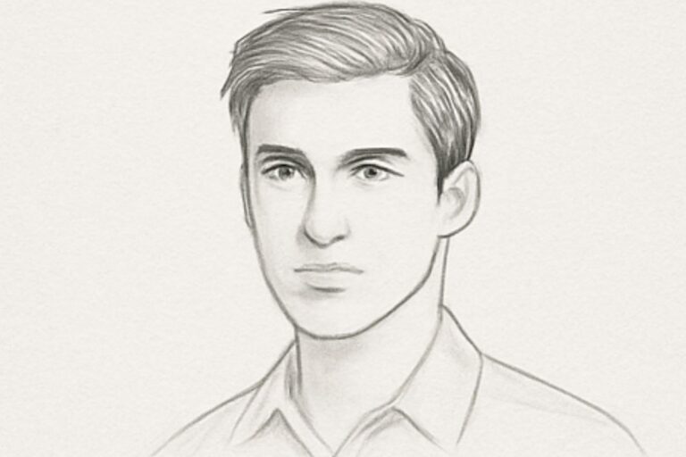 How To Draw a Handsome Guy
