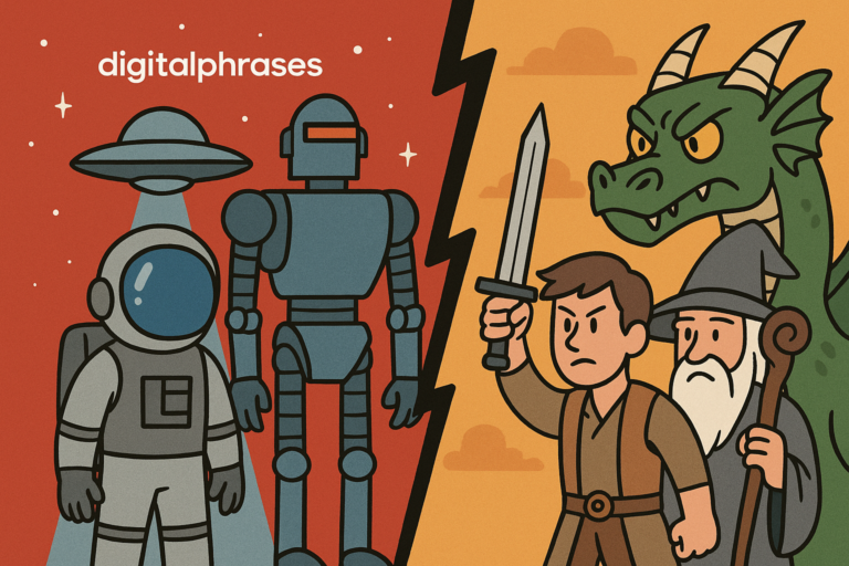 Sci-Fi vs. Fantasy: Different Worlds, Different Challenges