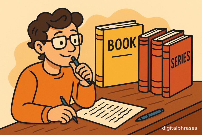 How Writing a Series Differs From Writing a Book With No Possible Sequel
