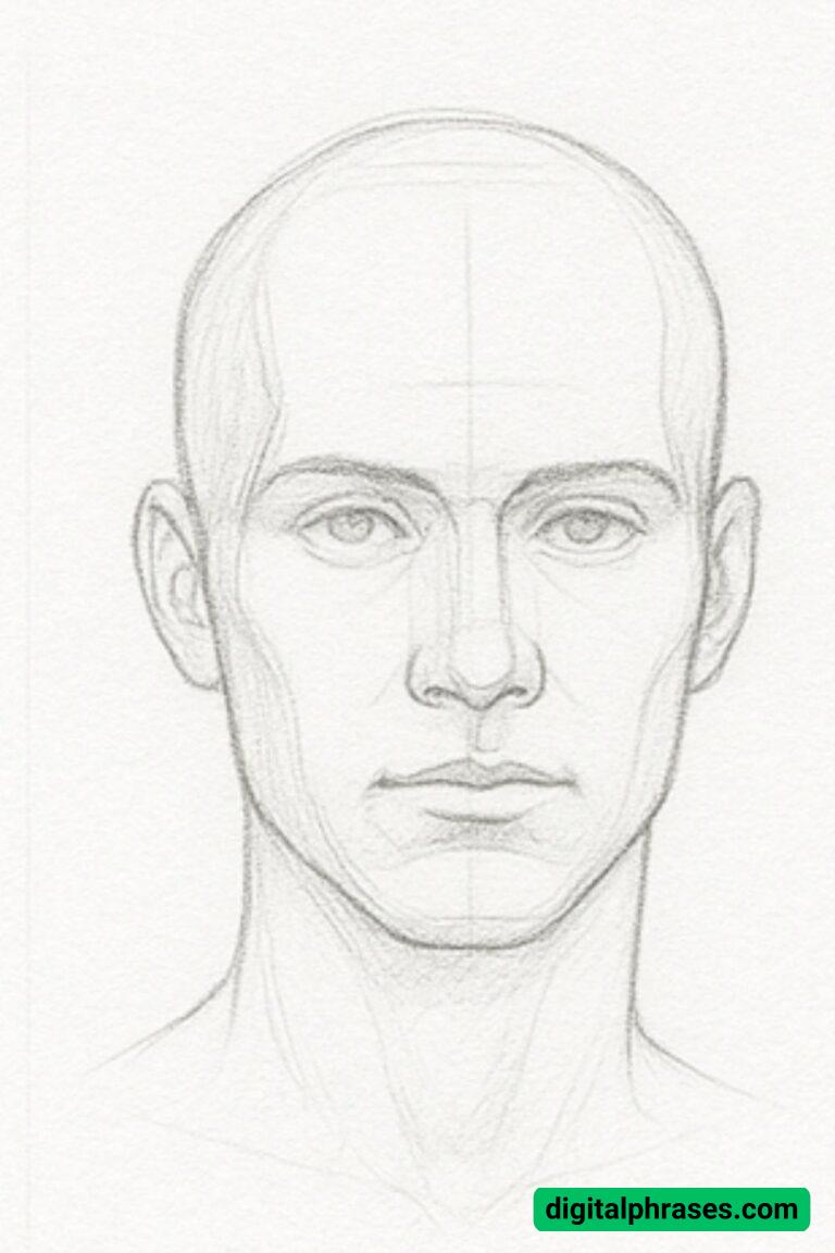 How to Draw a Realistic Human Head – Step-by-Step Guide