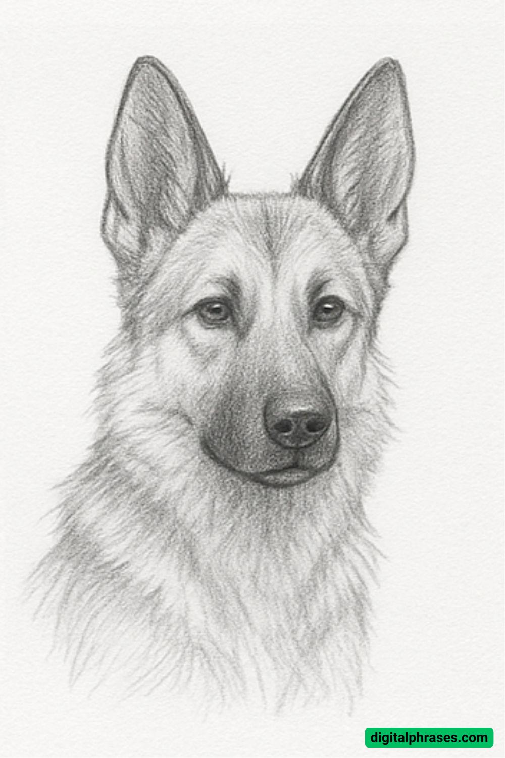 How to Draw a German Shepherd – Step-by-Step Guide How to Draw a German Shepherd – Step-by-Step Guide