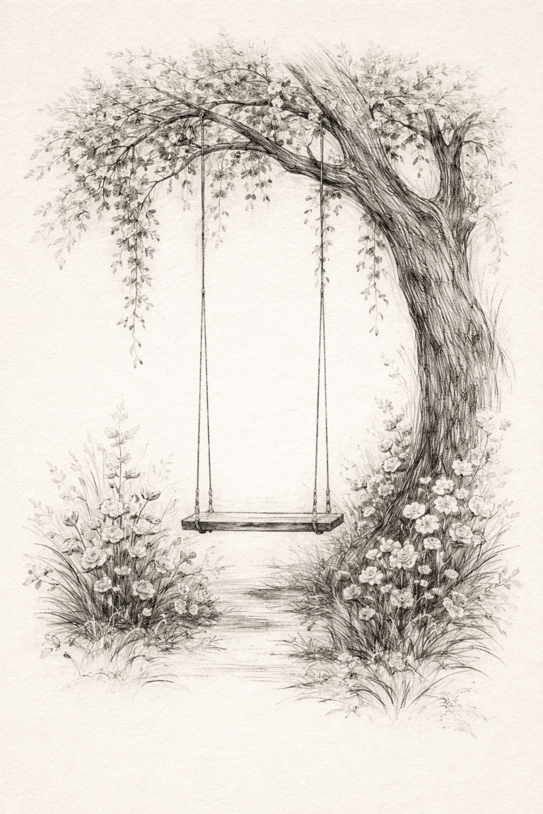 49 Garden Drawing Ideas