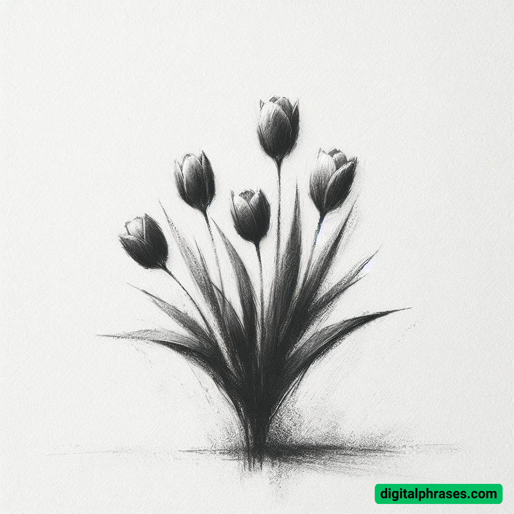 24 Tulip Drawing Ideas (For Kids and Adults, Bouquet, Garden and Cartoons) 24 Tulip Drawing Ideas (For Kids and Adults, Bouquet, Garden and Cartoons)