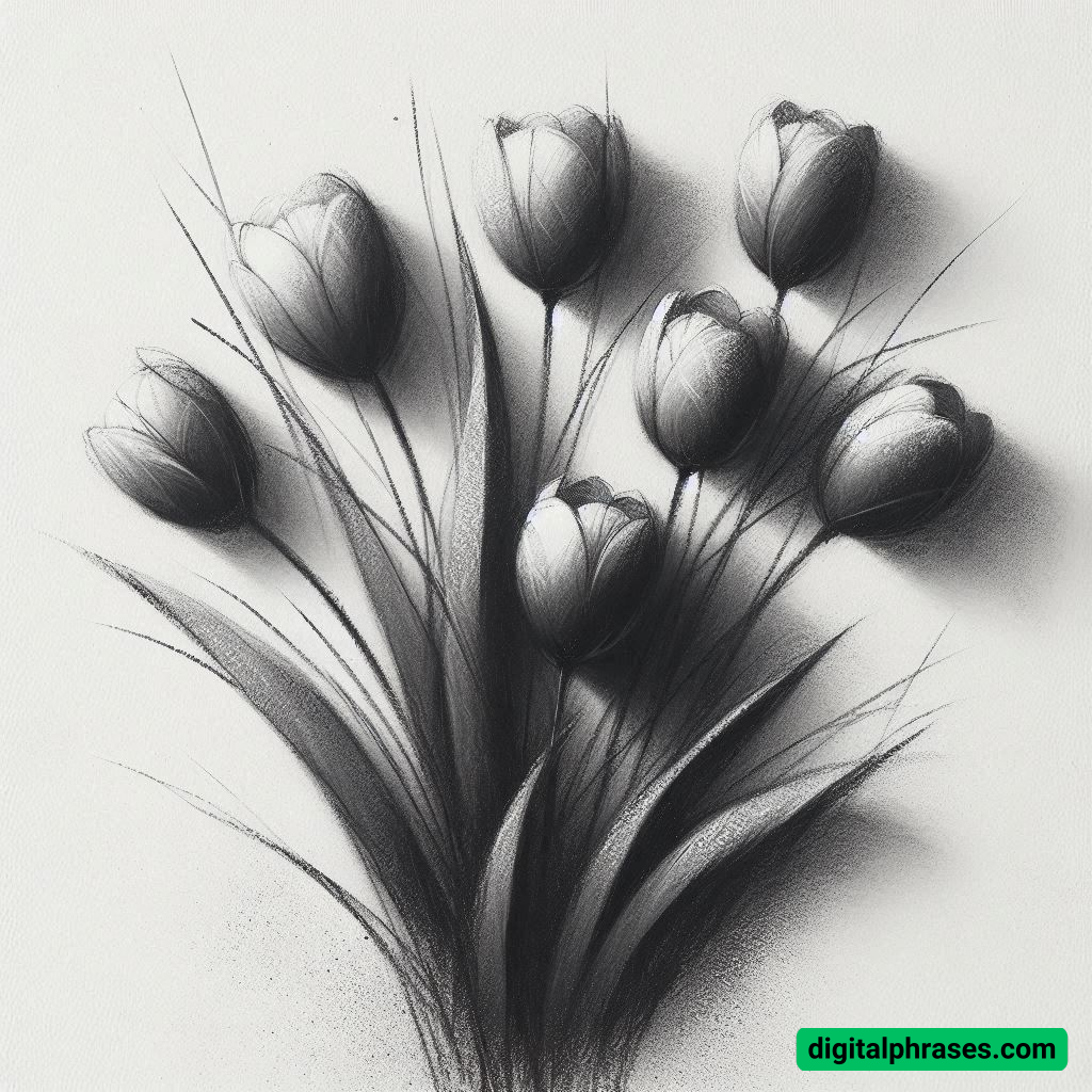 24 Tulip Drawing Ideas (For Kids and Adults, Bouquet, Garden and Cartoons) 24 Tulip Drawing Ideas (For Kids and Adults, Bouquet, Garden and Cartoons)